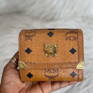 MCM Cognac Wallet